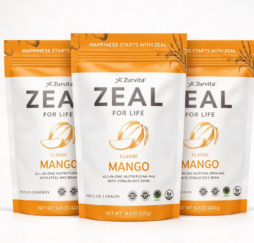 3pack zurvita zeal for life - -,